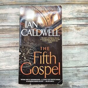 The Fifth Gospel by Ian Caldwell 2015 Paperback Book Thriller‎ Drama